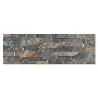 Veggflis <strong>Beas</strong>  Mørk Grå Matt 17x52 cm